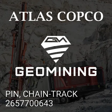 2657700643 ШТИФТ, ЦЕПЬ-ТРЕК Atlas Copco / Epiroc