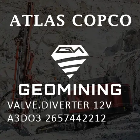 2657442212 КЛАПАН  ДИВЕРТОР 12В A3DO3 Atlas Copco / Epiroc