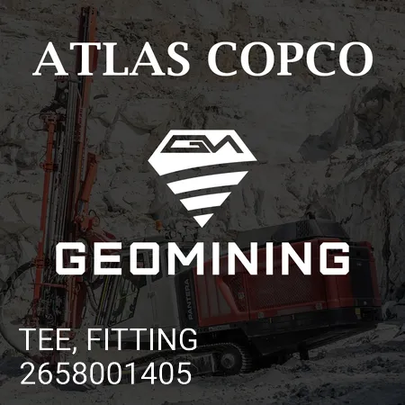 2658001405 ТРОЙНИК, ФИТИНГ Atlas Copco / Epiroc