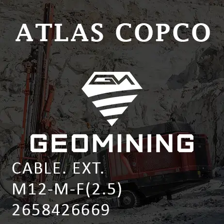 2658426669 КАБЕЛЬ  ВНЕШНИЙ  M12-MF(2.5) Atlas Copco / Epiroc