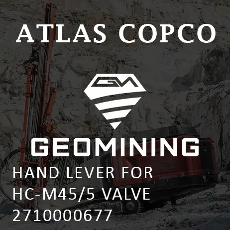 2710000677 РУЧНОЙ РЫЧАГ ДЛЯ КЛАПАНА HC-M45/5 Atlas Copco / Epiroc