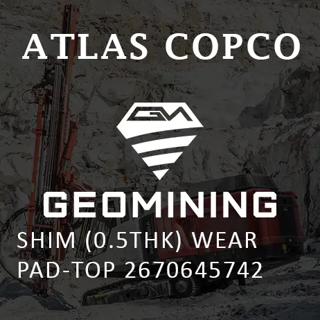 2670645742 ПРОКЛАДКА (0 5ТЛ) ИЗНОСНАЯ НАКЛАДКА-ВЕРХ Atlas Copco / Epiroc