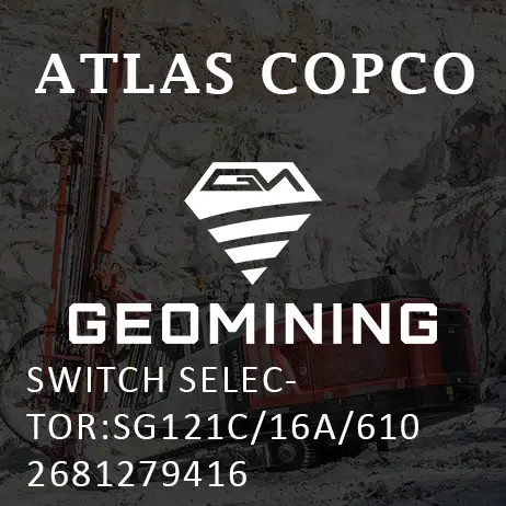 2681279416 СЕЛЕКТОР ПЕРЕКЛЮЧАТЕЛЯ:SG121C/16A/610 Atlas Copco / Epiroc