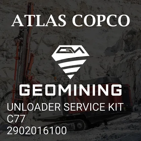 2902016100 КОМПЛЕКТ ДЛЯ ОБСЛУЖИВАНИЯ РАЗГРУЗЧИКА C77 Atlas Copco / Epiroc