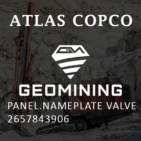 2657843906 ПАНЕЛЬ  ПАСПОРТНЫЙ КЛАПАН Atlas Copco / Epiroc