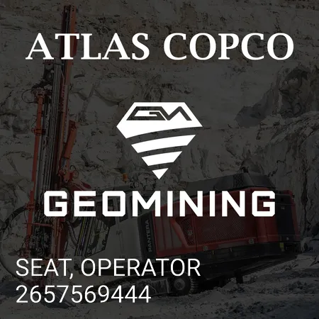 2657569444 СИДЕНЬЕ ОПЕРАТОРА Atlas Copco / Epiroc