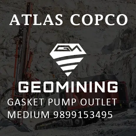 9899153495 ПРОКЛАДКА НАСОСА ВЫХОДНАЯ СРЕДНЯЯ Atlas Copco / Epiroc