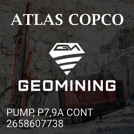 2658607738 НАСОС, P7,9A ПРОДОЛЖ. Atlas Copco / Epiroc