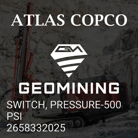 2658332025 ПЕРЕКЛЮЧАТЕЛЬ, ДАВЛЕНИЕ-500PSI Atlas Copco / Epiroc