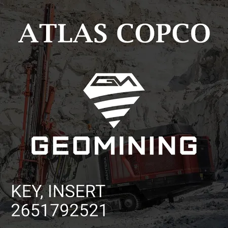 2651792521 КЛЮЧ, ВСТАВКА Atlas Copco / Epiroc