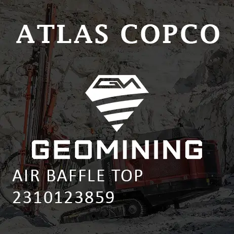 2310123859 ВОЗДУШНАЯ ПЕРЕГОРОДКА ВЕРХНЯЯ Atlas Copco / Epiroc