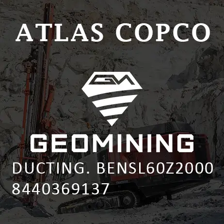 8440369137 ВОЗДУХОВОДЫ  BENSL60Z2000 Atlas Copco / Epiroc