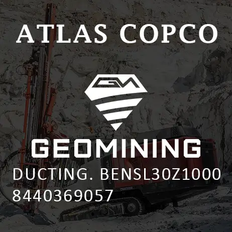 8440369057 ВОЗДУХОВОДЫ  BENSL30Z1000 Atlas Copco / Epiroc