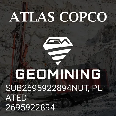 2695922894 SUB2695922894ГАЙКА С ПОКРЫТИЕМ Atlas Copco / Epiroc