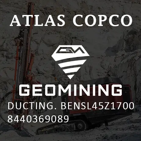 8440369089 ВОЗДУХОВОД  BENSL45Z1700 Atlas Copco / Epiroc