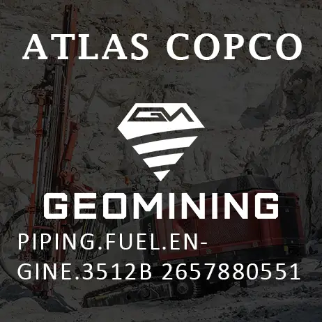 2657880551 ТРУБОПРОВОД ТОПЛИВНЫЙ ДВИГАТЕЛЬ 3512B Atlas Copco / Epiroc