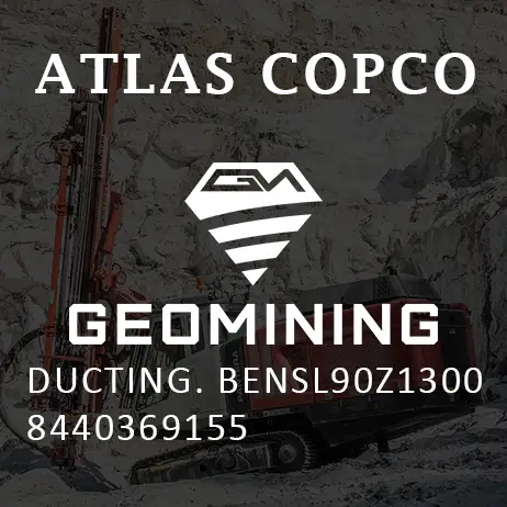 8440369155 ВОЗДУХОВОД  BENSL90Z1300 Atlas Copco / Epiroc