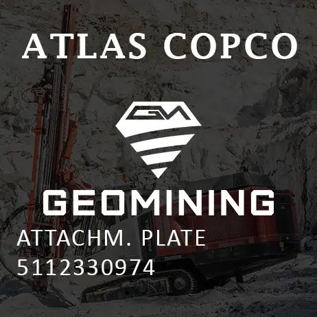 5112330974 ПРИКРЕПЛЯЕМАЯ ПЛАСТИНА Atlas Copco / Epiroc
