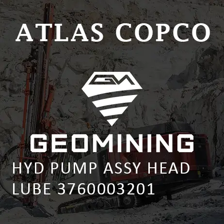 3760003201 ГИДРАВЛИЧЕСКИЙ НАСОС  СМАЗКА ГОЛОВКИ Atlas Copco / Epiroc