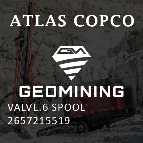 2657215519 КЛАПАН  6 ЗОЛОТОВ Atlas Copco / Epiroc
