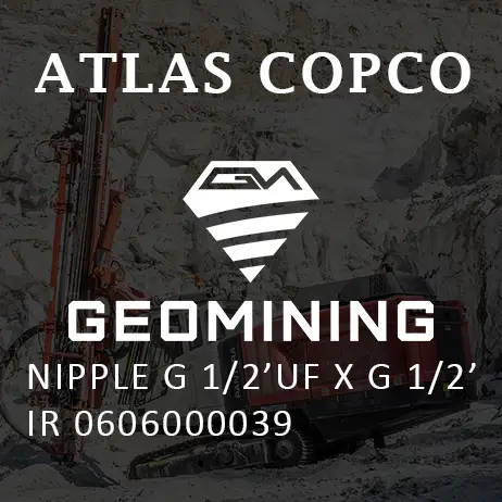 0606000039 НИППЕЛЬ G 1/2'UF XG 1/2' IR Atlas Copco / Epiroc