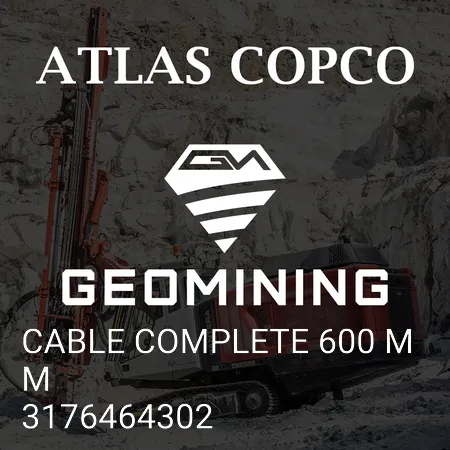 3176464302 КАБЕЛЬ В КОМПЛЕКТЕ 600 ММ Atlas Copco / Epiroc