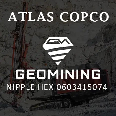 0603415074 НИППЕЛЬ ШЕСТИГРАННЫЙ Atlas Copco / Epiroc