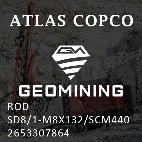 2653307864 ШТОК SD8/1-M8X132/SCM440 Atlas Copco / Epiroc