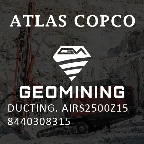 8440308315 ВОЗДУХОВОДЫ  ВОЗДУХОВОДЫ2500Z15 Atlas Copco / Epiroc