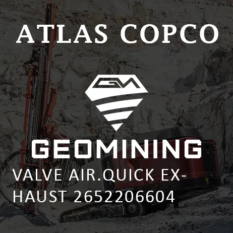 2652206604 КЛАПАН ВОЗДУШНЫЙ  БЫСТРЫЙ ВЫПУСК Atlas Copco / Epiroc